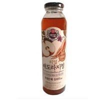 CJ/백설 리얼 배도라지청 310ml/차/소스, 310ml, 4개