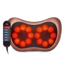 어깨 온열 찜질기 오십견 어깨 통증 거북 목 전기 온열기 마사지 베개 마사지 다기능 적외선 가열 자기 마사지 이완 마사지, c