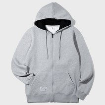 앨빈클로 남녀공용 데일리 무지 기모 후드집업 (7 Color) - MULTI 126933