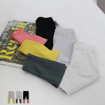 골지투톤 레깅스