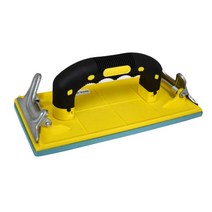 프로탑 사각 샌딩패드 손잡이 클립 사포홀더 도장면정리 오비탈 목재다듬기 연마작업 목공구