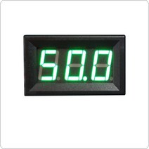 LED 디지털 전류계 DC 10A 50A 100A 200A 300A 500A 75mV 전류 테스터 Amp 패널 미터 모니터 블랙, [03] Green, [01] DC200A(75mV)