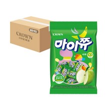 크라운 마이쮸 사과 필로우, 20개, 92g
