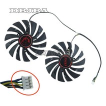 PLD10010S12HH GTX980Ti 960 R9 380 그래픽 카드 냉각 팬, 한개옵션0