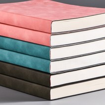 A4 대용량 무지 노트 아이디어노트 240매 480페이지 두꺼운 그림책 일기장 연습장, 핑크