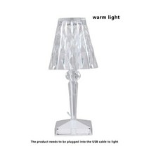 카르텔조명 배터리 책상램프 USB 레스토랑 테이블램프 로맨틱조명 침대램프, 따뜻한 빛