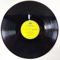 (중고LP)(알판 자켓 없음) 베토벤 교향곡 제5번 운명. 베를린 필하모닉. 지휘 카라얀 1975년 라이센스 (음반 상태 A. 사용감 없음)
