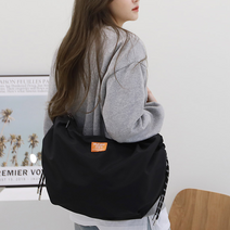 청소년 크로스백 중학생 여중생 여학생 반달 옆 가방 천 옆으로 매는