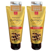 엘라스틴 아르간오일 데미지 케어 트리트먼트 300ml x 2개