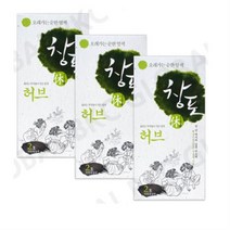 [정품] 중외제약 창포 휴 허브 천연염색약 3개/창포엔/옻안타는염색, 연한 흑갈색, 12개