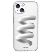 누아트스튜디오 지오메트릭 디자인 젤리 휴대폰 케이스