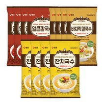 샘표 즉석 국수 3종 12봉지