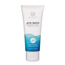 Exershield Pre-Swim Lotion 수영장 물과 스파 염소의 건조 및 가려움 피부 보호 95ml, 1개