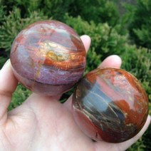 수석 천연석490-500g 자연 연마 석화 나무 화석 손 놀이 공 피트니스 ballM A11, 한개옵션0