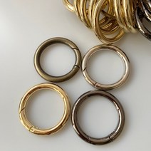 [세아퀼트] 가방 O링 오링 30mm 35mm 40mm 45mm(내경), 30mm니켈