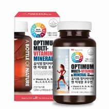 옵티멈 우먼 여성 고함량 종합 멀티 복합 비타민 미네랄 에너지 C D E 선물 영양제