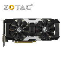 지포스 ZOTAC비디오 카드 오리지널 GTX 1060 6GB GPU 그래픽 nVIDIA GTX1060 6GD5 192Bit 데스크 맵 PCIE X16 HDMI 중고