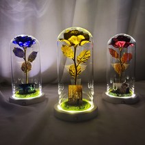 사진 무료 포토 무드등 와이프생일선물 트렁크프로포즈 개업 화환 축하 문구 돈 꽃 다발, 금장미, 블루