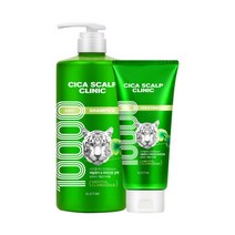 시카 클리닉 비듬제거 두피 샴푸 1000ml + 트리트먼트 300ml