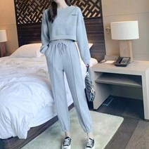 나미나라 장 런닝복 실내 홈웨어 여자 긴팔 편한바지 저렴한 77사이즈 빅 1W9B8539