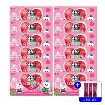 해태 (시즌한정품) NEW 얼초 얼려먹는 하트만들기 66g 묶음행사+사은품증정, 12개, 65g