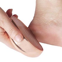 예쁜발 나노글라스 풋파일 발 뒤꿈치 발바닥 각질제거기 핑크골드, 1개입, 1개