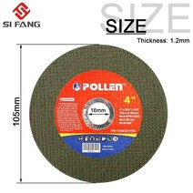 그라인더톱날 비트숫돌원형 수지 그라인딩 휠 톱 블레이드 105/115/125/180mm 금속 절단용 휠 디스크 절단, 01 Style 1