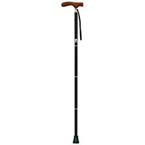 일본직발송 6. SINANO(시나노) 접이식 지팡이 카이노스 COOL 블랙 B01M7NF0R3, One Size_블랙, One Size_블랙