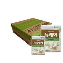 뉴케어 구수한 맛 200ml 30개입 빨대형, 1박스
