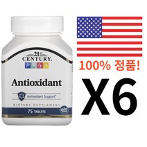 21센츄리(미국) 항산화제 75정, 6개