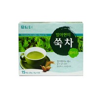 [유점빵] 담터 발아현미차 쑥차 225g (15g X 15T), 15g, 75개입