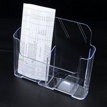 브로슈어거치대 A6 팜플렛진열대 투명 홍보물스탠드, 제품선택, 4단, 1개