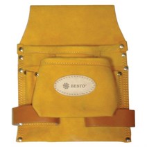 베스토 가죽 공구집 보관함 주머니 가방, BES-224, 1개