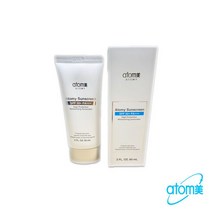 애터미 선크림 화이트 색상 60ml 썬크림 정품, 베이지