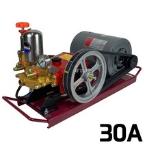 동력분무기 30A 국산 1.5HP 모터분무기 전동 농약 방역살포기, 수동조압변, 1개