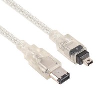 NETmate 넷메이트 NMCA-64M100 IEEE1394 6 to 4 케이블 10m 케이블-기타케이블, 선택없음, 선택없음