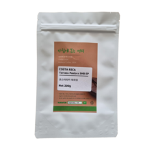 코스타리카 따라쥬 아침에 볶는커피, 200g, 홀빈(분쇄안함)