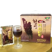 횡성더덕농장 농가직거래 횡성더덕진액 1박스 100%더덕 즙 90ml 60포, 더덕즙1박스, 90ml/60포