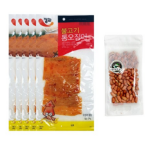정화 불고기통오징어 60g 5개 + 열매따옴 볶음땅콩 70g 1개, 불기고통오징어5개+볶음땅콩1개