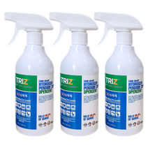 트리즈 헬스케어 스프레이 살균 소독제 500ml 1개, 3개