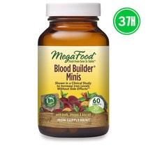 해외 MegaFood 멀티 종합 비타민 엽산 B12 철분 60정