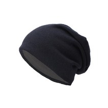 셀라 무지 남성 여성 비니 두건