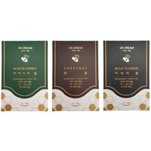 23.5 천연 벌꿀 밤꿀 야생화꿀 아카시아꿀 허니 스틱 꿀, 2개, 아카시아꿀 20스틱