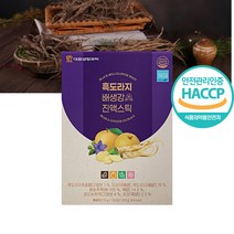 흑도라지진액 도라지 생강 배농축액 진액 엑기스 액기스 청 스틱 100포, 1개, 1000g