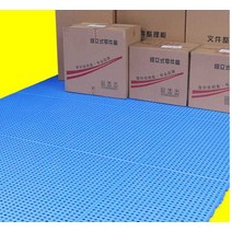 저온 창고 방습 깔판 플래이트 플라스틱 냉동 마켓, 둥근구멍1000x600x50mm
