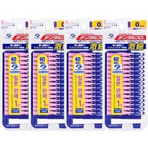 덴탈프로 치간칫솔 0단계 (ssss - 0.6mm) 15P/잭스/덴탈프로/치간칫솔/0호/0단계/SSSS, 4개