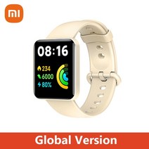 새로운 xiaomi redmi 시계 2 lite 스마트 시계 블루투스 mi band 1.55quot hd gps smartwatch 혈액 산소 스포츠 팔찌, 은