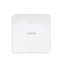 바니오 체중 증감 3 LED 스마트 체중계, banio-300W, 화이트