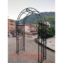 정원아치 화단 철제 아치대문, 노문 120x40x220