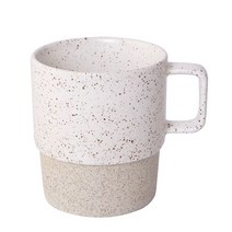 [에그쉘] 카페 투톤 머그 300ml(아이보리) / 원두커피 아메리카노 감성도자기 핫초코